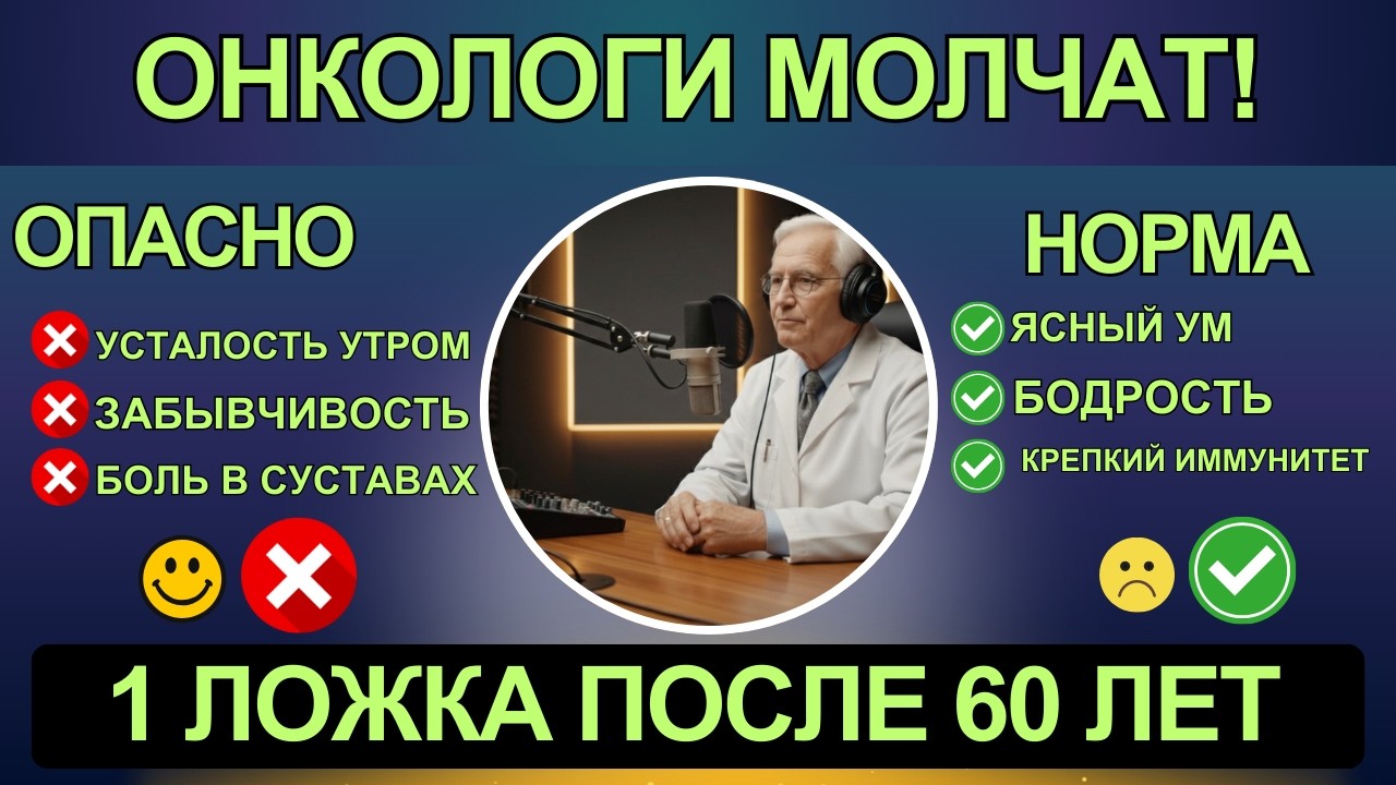 Усталость после 60 — это не возраст! 8 простых привычек против воспаления и рака | БАБУШКИНЫ РЕЦЕПТЫ
