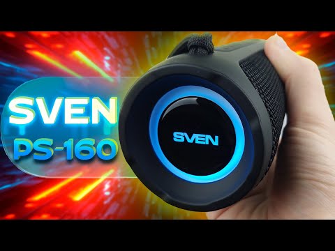 Видео: Портативная Bluetooth колонка с защитой от воды SVEN PS-160