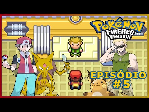 Detonado Pokémon Fire Red parte 14 - (Lt. Surge, e pegando o HM05 Flash) 