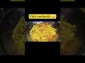 Club Sandwich &amp; Crispy Fries 🤤 | Easy Homemade Recipe 🍟#food #cooking #shorts #sandwich #sq