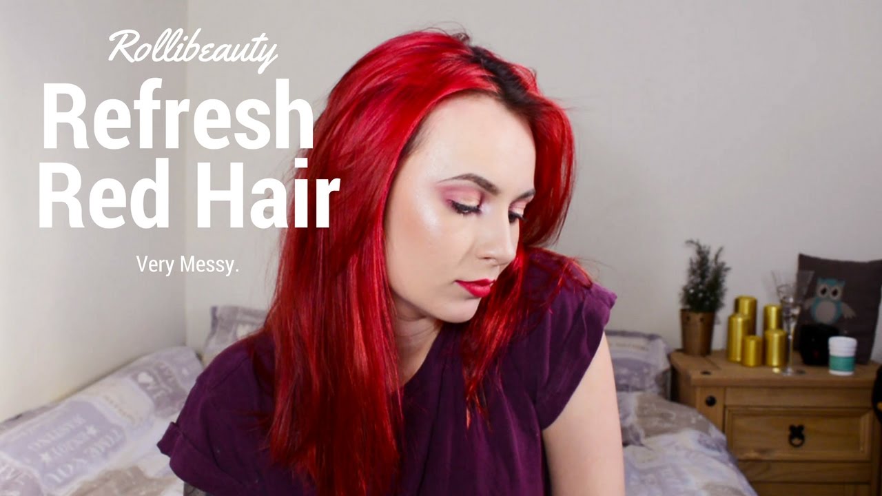 How I Refresh My Red Hair Colour Freedom