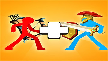 ⚔️ Epic Super Stickman Merge 🔥 GAMEPLAY Levels 1-12 (Android, iOS)