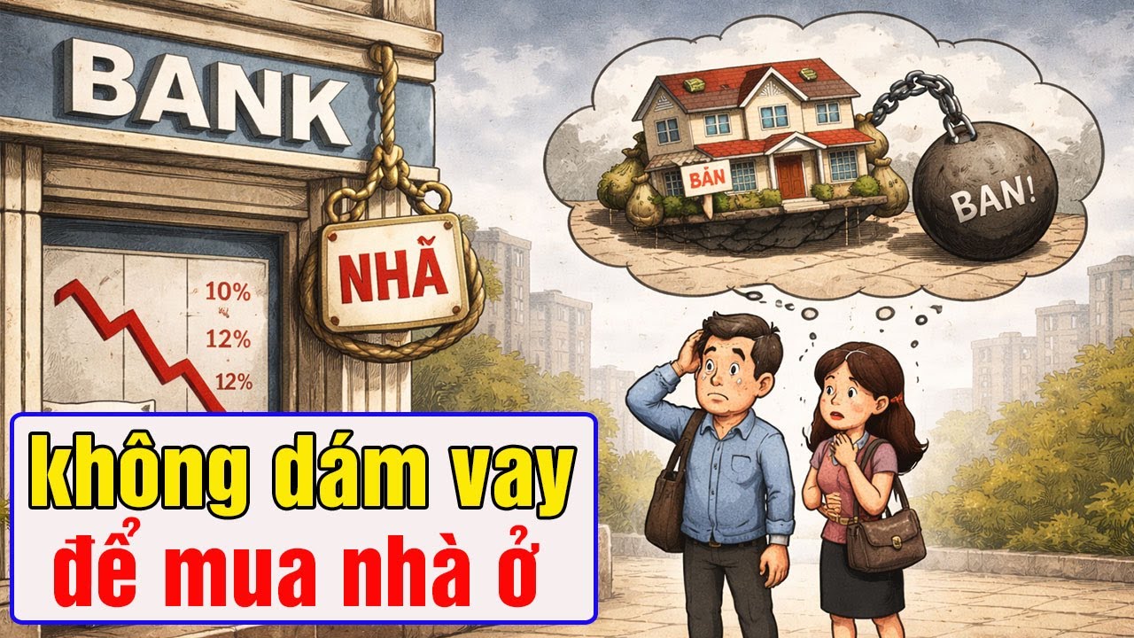 Vì sao nhiều người không dám vay ngân hàng để mua nhà đất nền hoặc chung cư thời điểm này ?