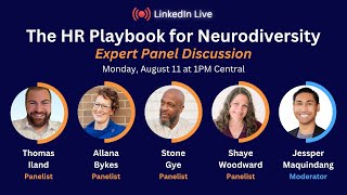 The HR Playbook for Neurodiversity: Expert Panel Discussion