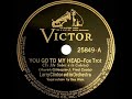 1938 hits archive you go to my head  larry clinton bea wain vocal