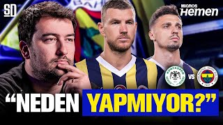 “ANA HÜCUM PLANI BU” | Konyaspor  Fenerbahçe, İsmail Yüksek'in Yokluğunda B Planı, Dzeko, Çağlar