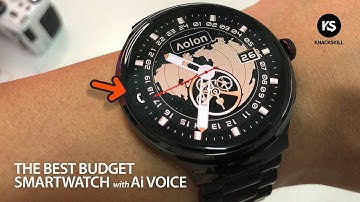 Aolon Watch Prime 3 - Premium Look at an Affordable Price, Super AMOLED Display, Blood Pressure!