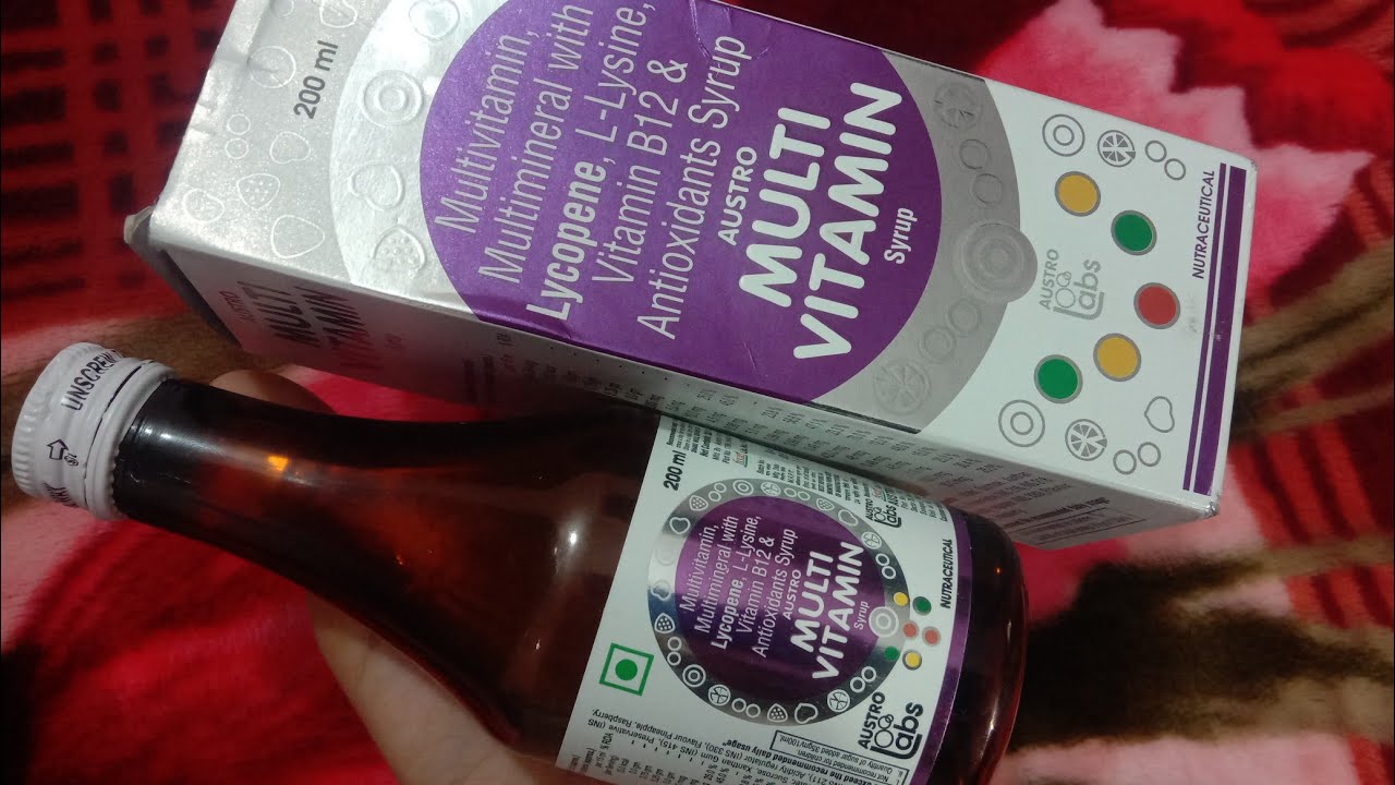 Multivitamin and Multimineral Syrup Multivitamin Syrup ke fayde