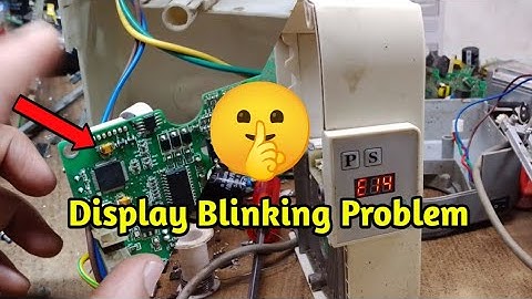 Zoje 9513 Display Blinking Problem || जोजे मशीन में डिस्प्ले लाइट जल बुझ रही है || Zoje 9513 Display