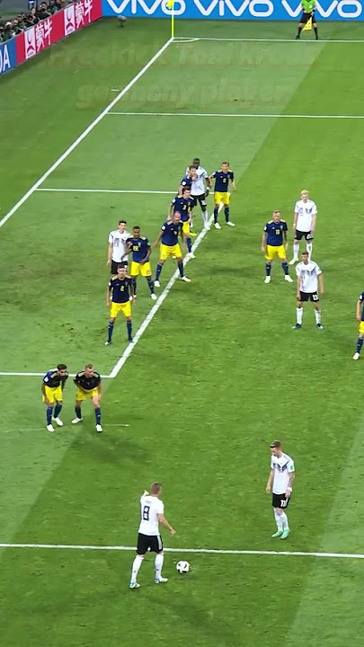 Freekick Toni kroos Timnas Jerman#sepakbola #football #germany