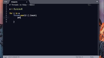 Threads in Ruby