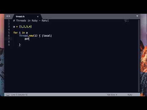 Video: Är Ruby on Rails flertrådad?