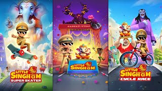 Little singham run | little singham police run gaming videos | little singham screenshot 4