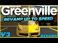 The HISTORY OF THE GREENVILLE REVAMP! (Revamp up to speed/anniversary) | Roblox Greenville