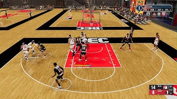 #NBA2K22 #NextGen Bounce pass alley oop