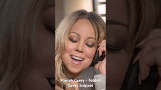 Mariah Carey  Folded Cover Snippet ai rnb mariahcarey mc16 viral explorepage aicover