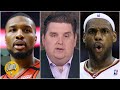 Windhorst says Damian Lillard’s postgame availability reminded him of LeBron’s end with the Cavs