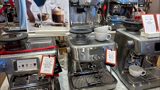 William Sonoma Coffee Machine Section | Breville Espresso Machines
