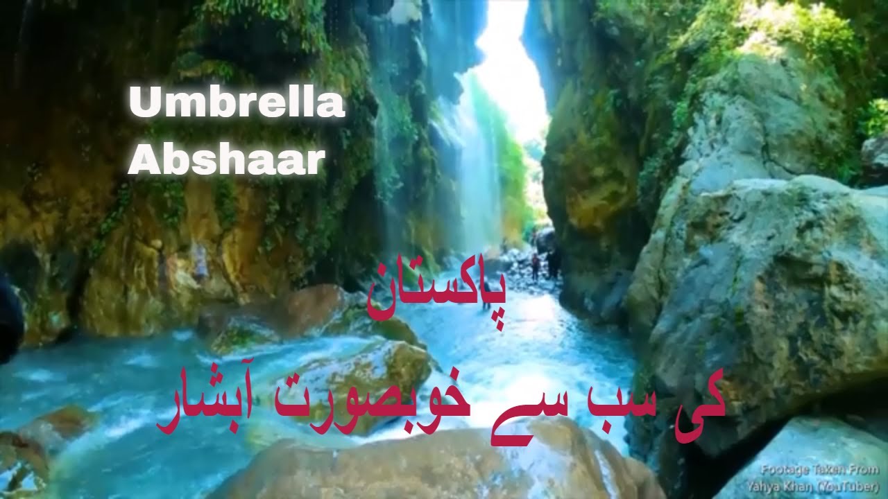 Pakistan's Most Beautiful WaterFall - Umbrella Abshaar