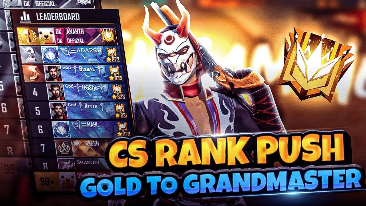 Dk Official Is Live | RANKPUSH WITH SUBSCRIBERS - Garena Free Fire Live ...