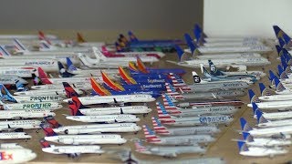 FULL Aircraft Model Collection 100  Planes - Summer 2019