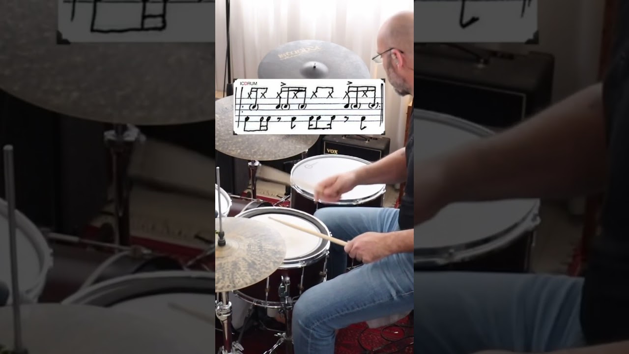 Ghost notes + a fill 