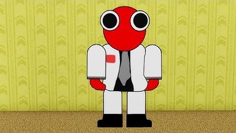 How to get RED FRIEND 2D/RED DRAWING BACKROOMS MORPH in Backrooms Morphs (ROBLOX)