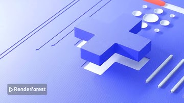 3D Abstract Shapes Intro