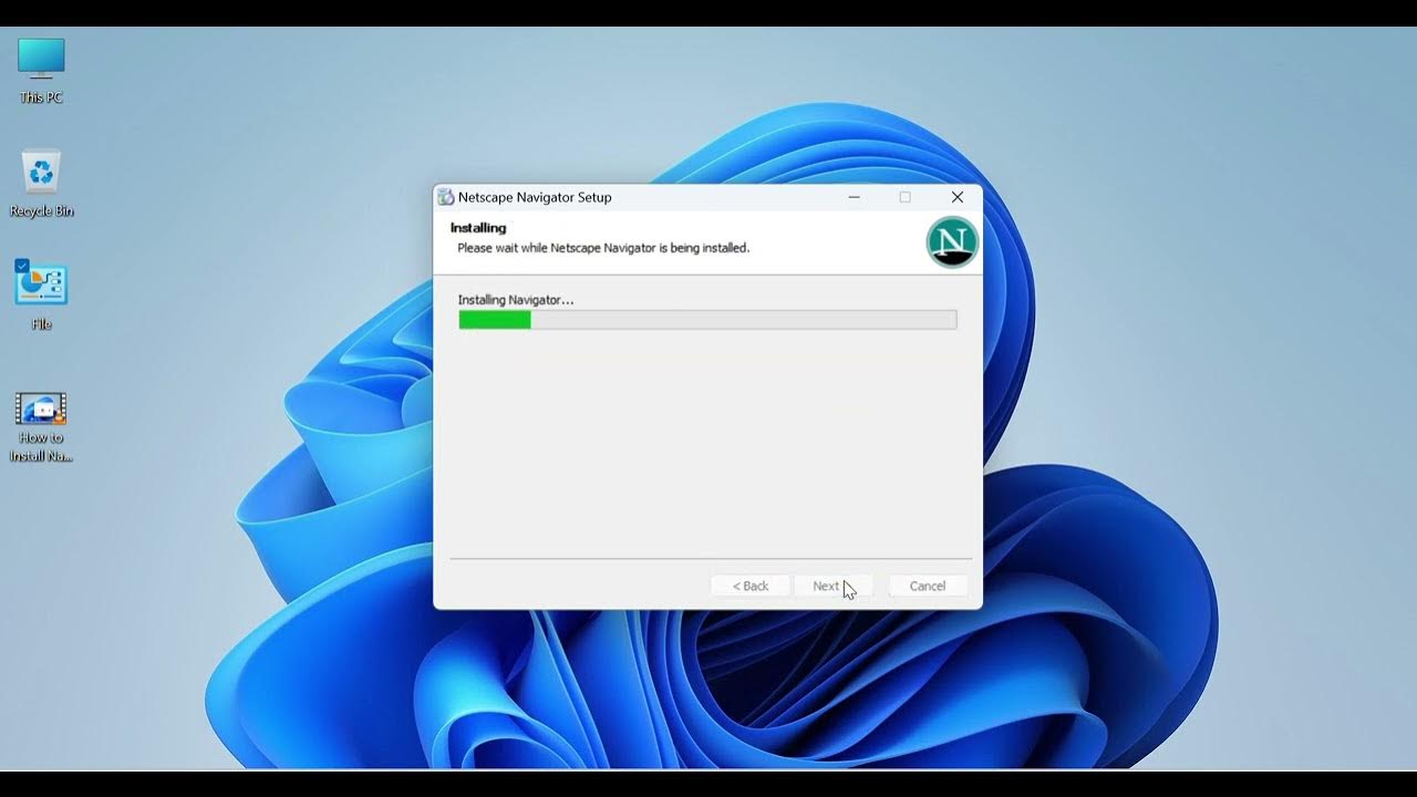 How to Install Netscape Browser YouTube
