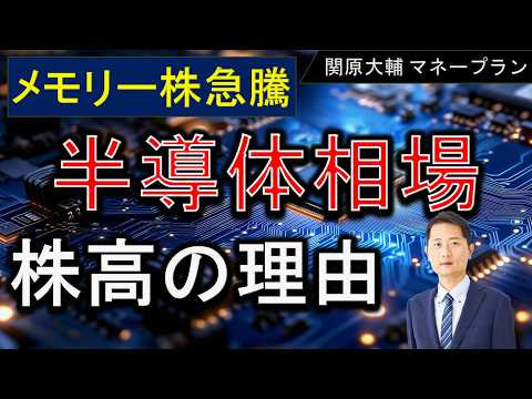 半導体相場【株高の理由】メモリー株急騰