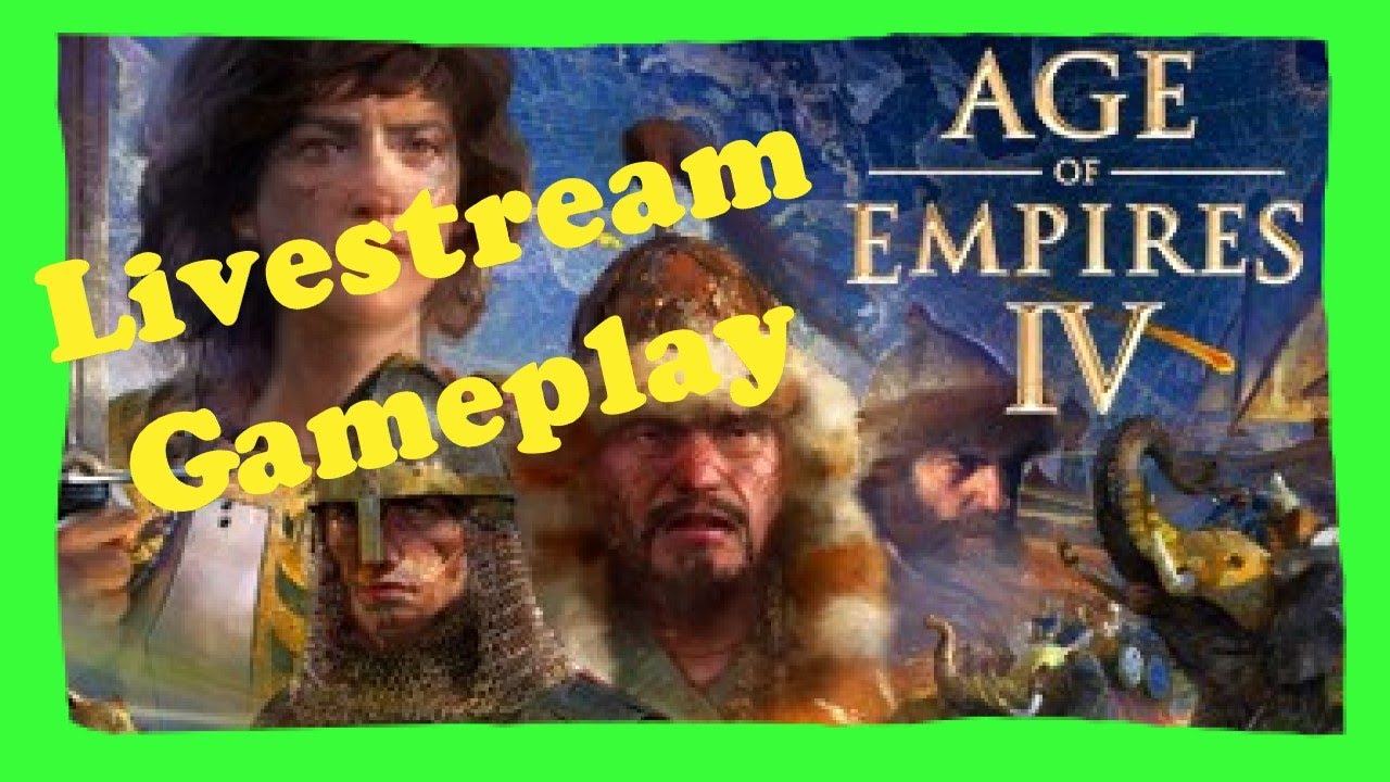 Age of Empires 4 Let's Play RUS Campaigns Live Stream Gameplay