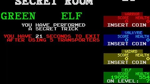 Gauntlet 2 Secret Room Task 5: You Have 17 Seconds to Exit (1 of 4 orientations)