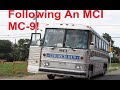 NeoplanDude | Following A 1982 MCI MC-9 Crusaider II; Extremely Loud 8V71!!!