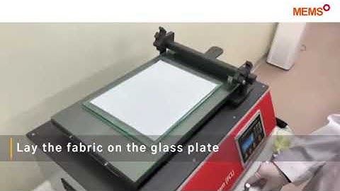 MEMS | Flat sheet Membrane Casting machine | Table Top | Lab Scale Equipment