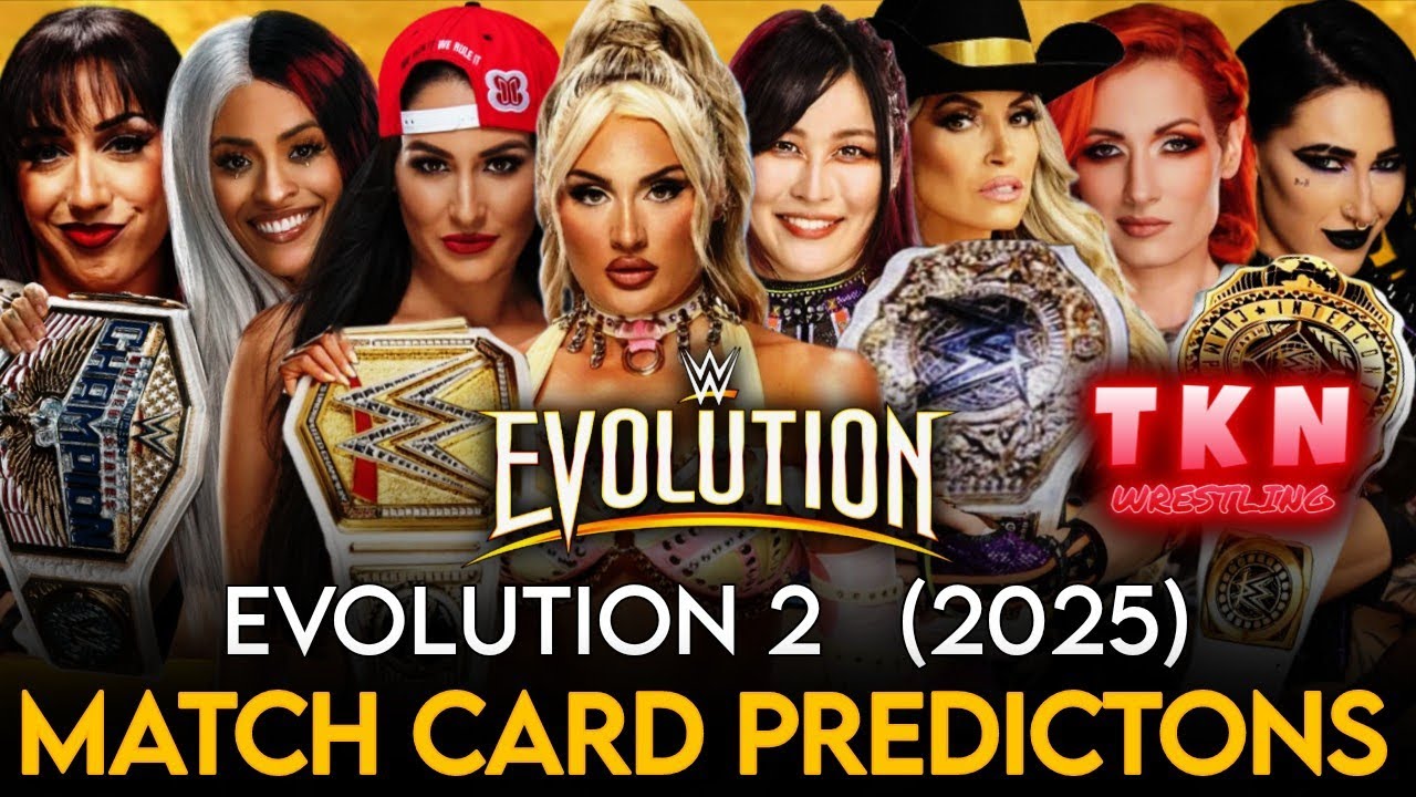 WWE Evolution 2 (2025)  Match card Predictons [ V1 ]