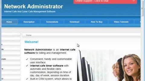 01 Installing NetAdmin internet cafe software on the Server PC