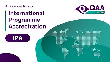 An Introduction to International Programme Accreditation