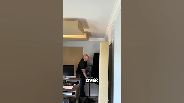 Recording Studio Install Done With 11 of our Bass Trap Clouds, 2’ x 4’s, & A Window Plug!