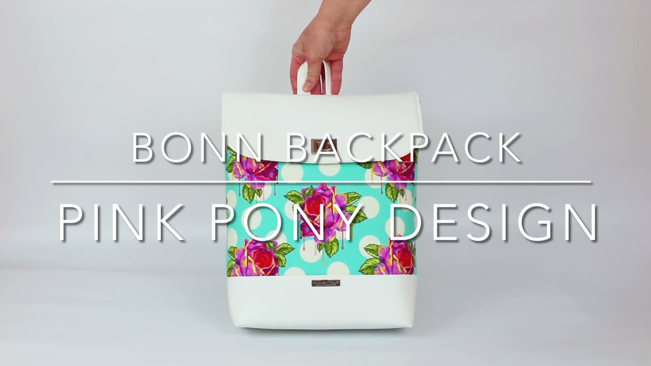 Bonn Backpack - PDF Sewing Pattern – Pink Pony Design