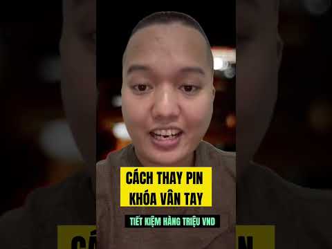 Thay pin khóa