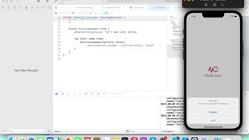 change language on selection ActionSheet SwiftUI