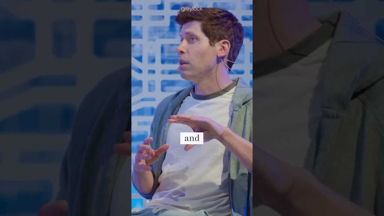 Sam Altman On Which AI Startups Will Win
