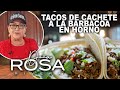 TACOS de CACHETE a la BARBACOA en HORNO (La Receta) | Doña Rosa Rivera Cocina