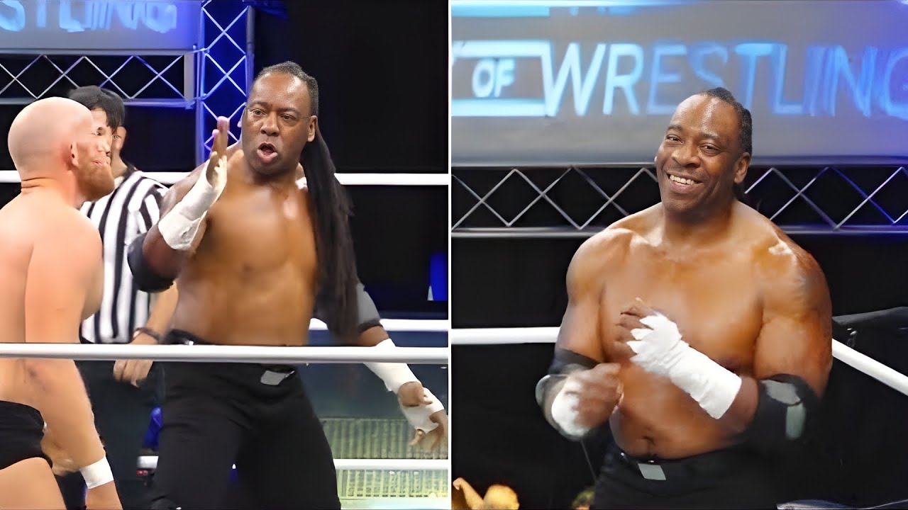 Возвращение Букера Ти на ринг в 2019 году [ПОЛНЫЙ МАТЧ] - Reality of Wrestling - Букер Ти против ...