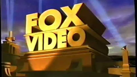 Fox Video (1996) Company Logo (VHS Capture)