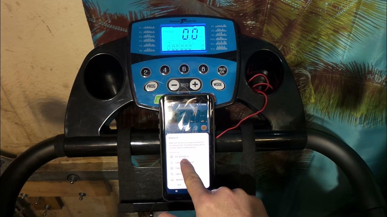 Nero Sports Treadmill NS 105 BT YouTube