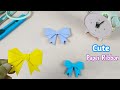 Cara Membuat Pita Cantik dari Kertas | Kerajinan Pita Origami | How to make Ribbon Paper craft