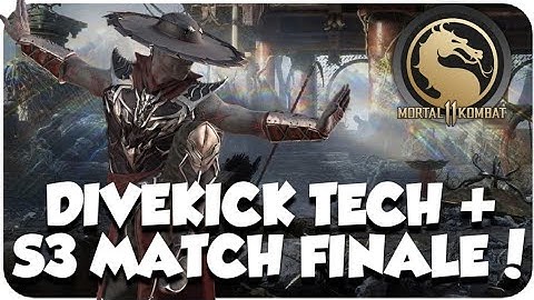 MK11: Kung Lao DiveKick Tech Oki/Meaty Setup | Kung Lao Kombat League Season 3 Finale Match!