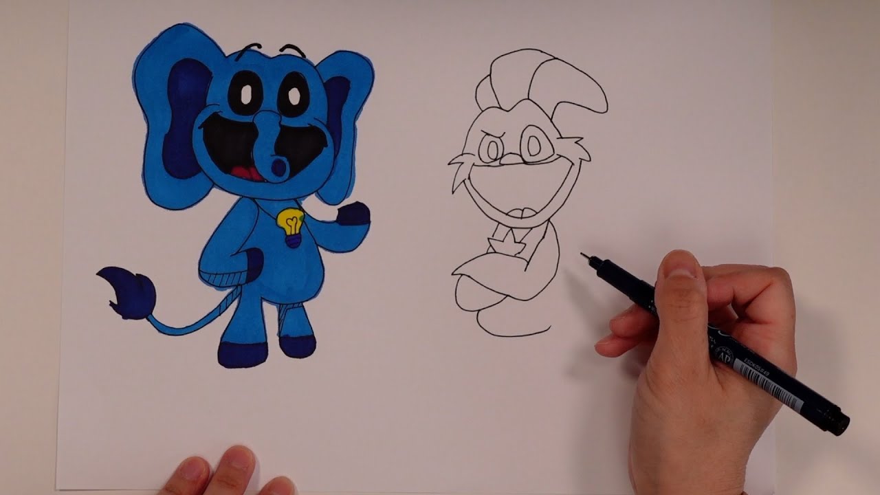 Smiling Critters Bubba Bubbaphant & Kickin Chickin Coloring 