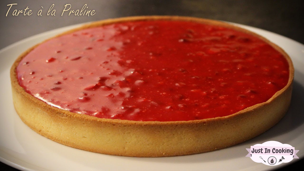 Tarte aux pralines roses : Il était une fois la pâtisserie